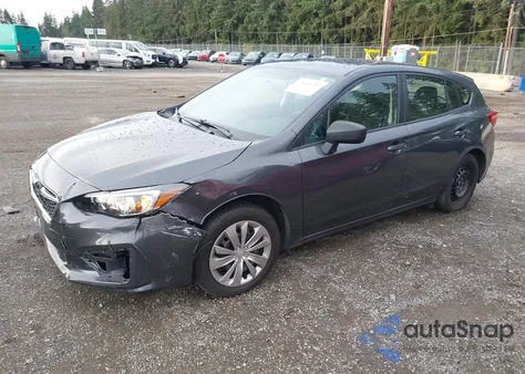 2019 Subaru Impreza 2.0I z USA, uszkodzony, nr VIN 4S3GTAA69K3724432